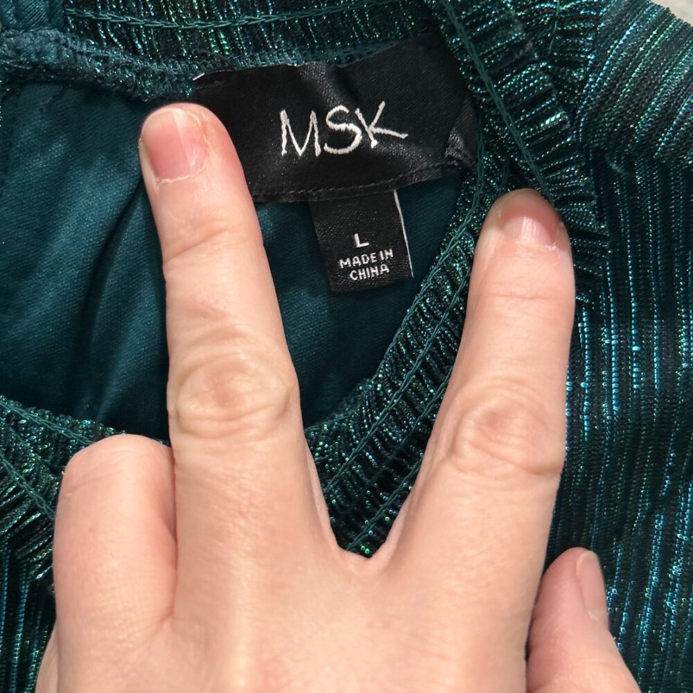 MSK Jade/Black Dress - Picture 10 of 16